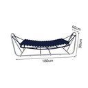 Ver imagem 2 de Rede Suspensa em Trico Nautico com Estrutura de Aluminio Azul