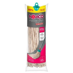 Refil Mop Noviça Esfregão Algodão