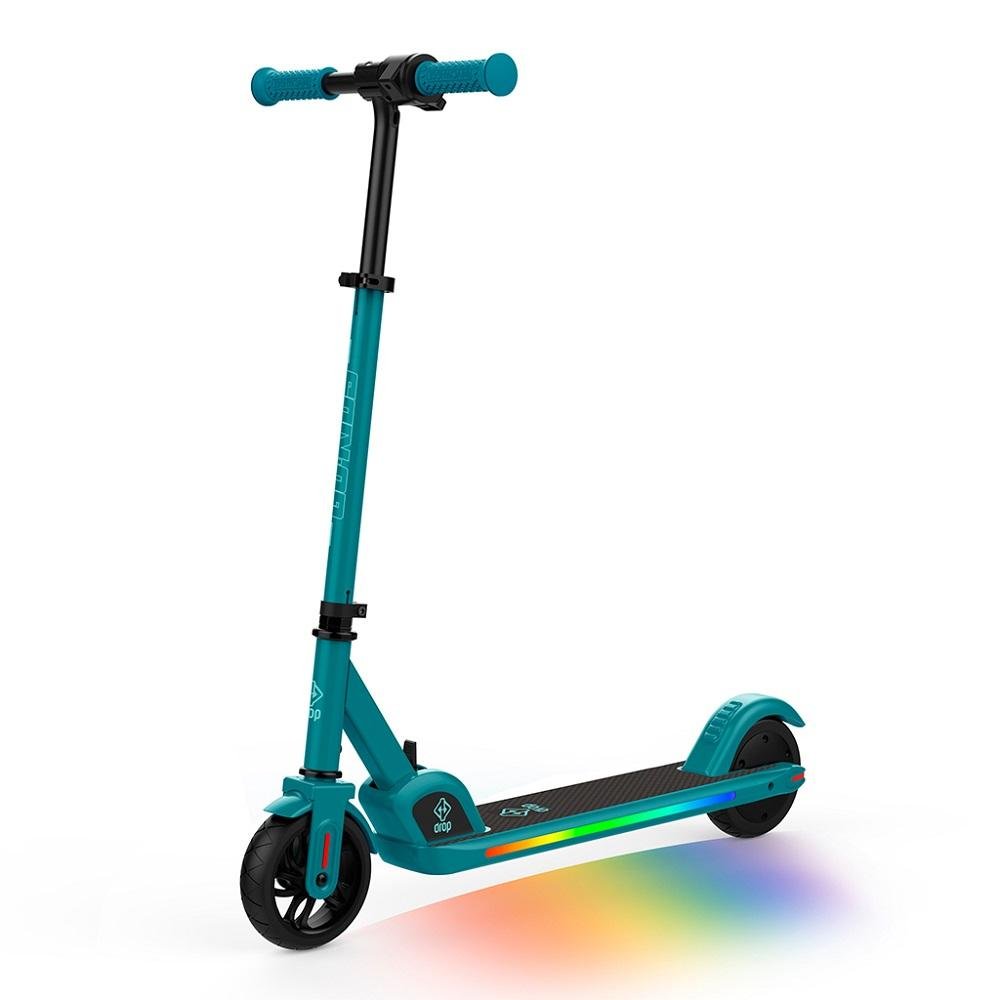 Patinete Elétrico Infantil Drop Go-Kids Azul c/ Led 150w 24v ...