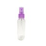 Kit 30 Frascos Pet 60ml Cilíndrico Valvula Spray Roxo - 1