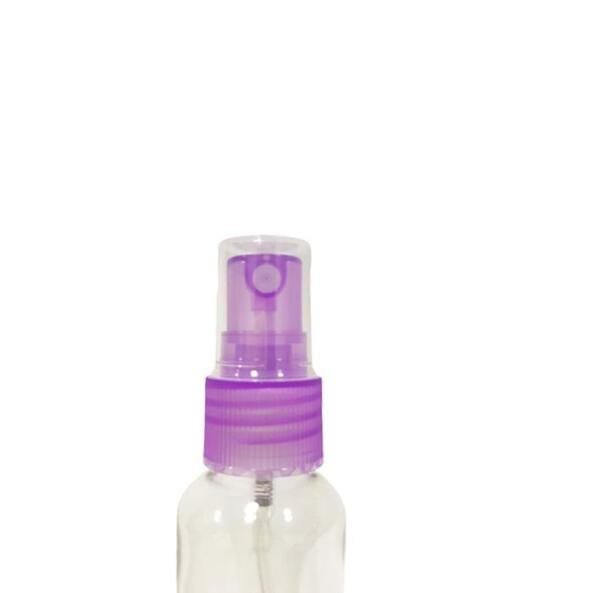Kit 30 Frascos Pet 60ml Cilíndrico Valvula Spray Roxo - 3