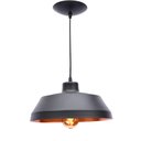Ver imagem 6 de Pendente Prato Poptem bedd aluminio preto e cobre