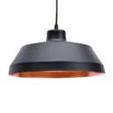 Ver imagem 3 de Pendente Prato Poptem bedd aluminio preto e cobre