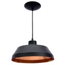 Ver imagem 5 de Pendente Prato Poptem bedd aluminio preto e cobre