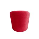 Ver imagem 4 de Kit 2 Poltronas Decorativa Yara Orgânica Suede Vermelho