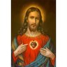 Quadro Sagrado Coração de Jesus Cristo - 1 Tela - 3