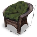 Ver imagem 3 de Conjunto de Sofá Fibra Sintética 19 - 1 Sofá 2 L + 2 Poltronas + 1 Mesa Centro - Tecido Duna Bandeir