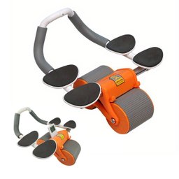 Rolo Abdominal Exercicio Musculaçao Roda Prancha Ombro Braço Fortalecimento Academia Treino Atividad - 1