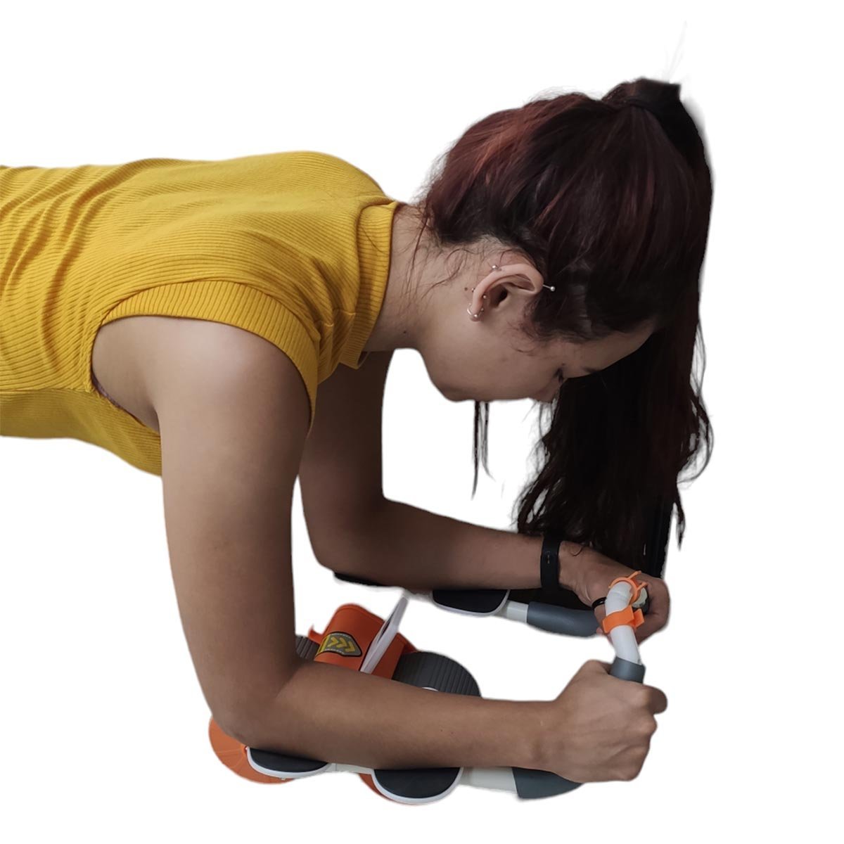 Rolo Abdominal Exercicio Musculaçao Roda Prancha Ombro Braço Fortalecimento Academia Treino Atividad - 16