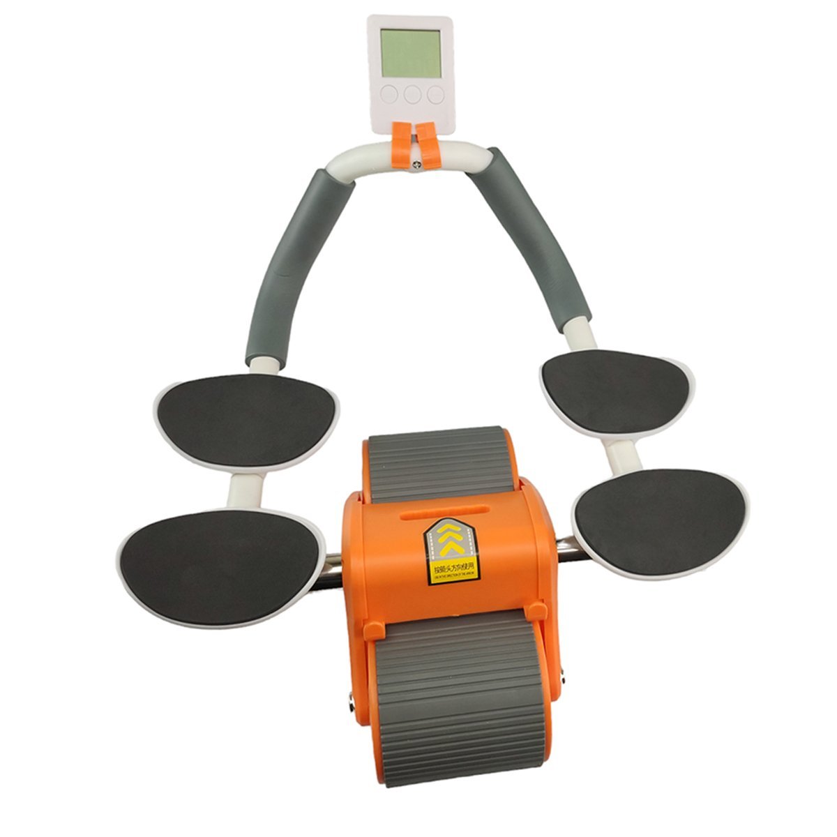 Rolo Abdominal Exercicio Musculaçao Roda Prancha Ombro Braço Fortalecimento Academia Treino Atividad - 10