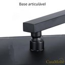 Ver imagem 2 de Chuveiro Ducha para Banheiro 20x20 – Inox Preto - Gourmet