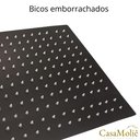 Ver imagem 3 de Chuveiro Ducha para Banheiro 20x20 – Inox Preto - Gourmet