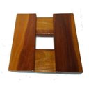 Ver imagem 3 de Kit 3 Suporte Vaso Piso De Madeira Quadrado 25x25