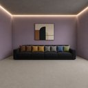 Ver imagem 6 de Piso Vinílico em Manta PVC 0,7mm Antiderrapante 4m² Liso Fosco Cinza