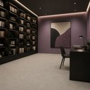 Ver imagem 2 de Piso Vinílico em Manta PVC 0,7mm Antiderrapante 4m² Liso Fosco Cinza