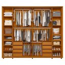 Ver imagem 4 de Guarda Roupas com 2 Espelhos 2 Portas de Correr 280cm Dali 163 Espazzo Madetec