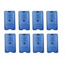 Ver imagem 1 de 8 Placas de Gelo Artificial Rígido Reutilizável 200 ml