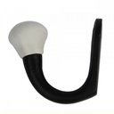 Ver imagem 2 de Cabide de Parede Preto e Branco Cerâmica/metal 5x2,5x5,5 Cm