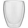CLEAR CANECA 12x10x10cm 350ml BOROSILICATO TRANSP PAREDE DUPLA - 1