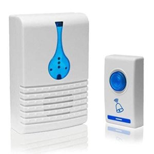 Campainha sem Fio Wireless 32 Toques Bivolt It Blue