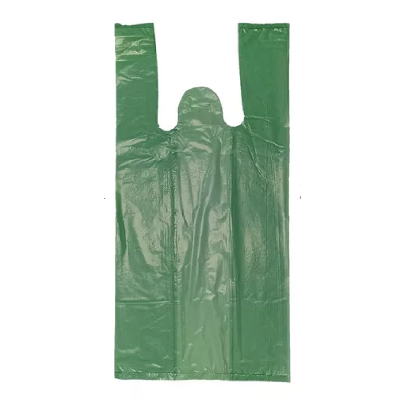 Sacola Plástica Reciclada Reforçada Verde + de 1000 Sacolas - 3