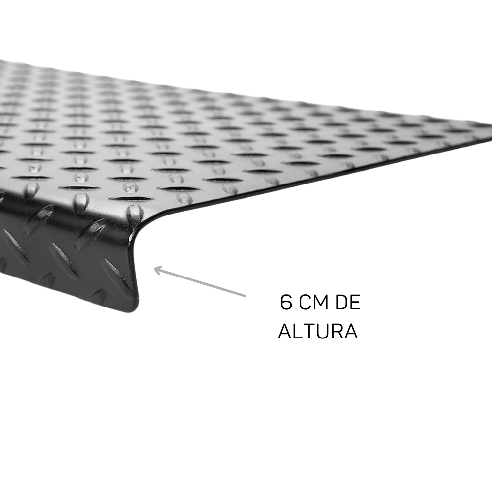 Rampa Acessibilidade para Degrau 80x39x6 Cm Anti-derrapante - 3