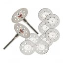 Ver imagem 4 de 10 Serra Discos 22mm Diamantados Corte Micro Retífica Dremel