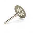 Ver imagem 2 de 10 Serra Discos 22mm Diamantados Corte Micro Retífica Dremel