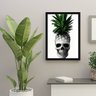 Quadro Decorativo Caveira Abacaxi - 2