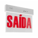 Ver imagem 1 de Placa Sinalizadora Saída de Emergência 1W G-Light