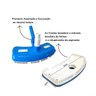Kit de Limpeza para Piscinas C/ Rodo Multiuso com Mangueira - 4