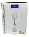Ver imagem 4 de Conj 6 Taças Cristal Gastro For Wine Titanium Vinho Tto 580ml