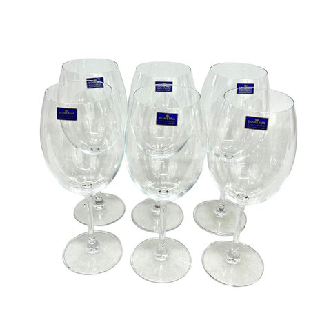 Conj 6 Taças Cristal Gastro For Wine Titanium Vinho Tto 580ml