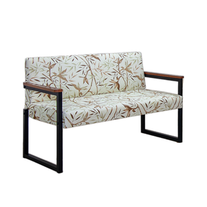 Poltrona 2 Lugares Aço Tecido WalterBlock Niteroi Floral