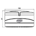 Ver imagem 3 de Chuveiro Ducha 4 Temperaturas Potência 4500w/127v Preto Durín