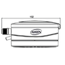 Chuveiro Ducha 4 Temperaturas Potência 4500w/127v Preto Durín - 2