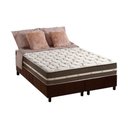 Ver imagem 1 de Cama Box Queen + Colchão Molas Anjos Classic Brown