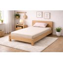 Ver imagem 2 de Colchão Cama Box Solteio Adulto 188x88x14 D33 Espuma Revestido com Estampa Desenhos de Bambus