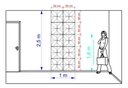 Ver imagem 5 de Kit 25 Placas Decorativas 3 D Pétalas Branco 50x50 Cm Pétalas