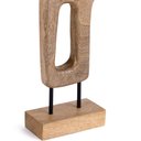 Ver imagem 3 de Escultura Decorativa em Madeira 56cm 21890 Mart