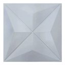 Ver imagem 4 de Kit 30 Placas Decorativas 3 D Estrelar Branco 50x50 Cm Estrelar