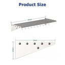 Ver imagem 2 de Takywep Suporte de Parede Inox 61cm com Ganchos para Panelas