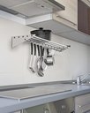 Ver imagem 6 de Takywep Suporte de Parede Inox 61cm com Ganchos para Panelas