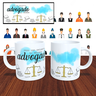 Caneca Personalizada Profissão Advogado - 1
