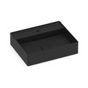 Ver imagem 1 de Cuba de Sobrepor com Mesa Terra T19 Preto/Matte Black Roca