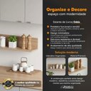 Ver imagem 2 de Prateleira Decorativa de Parede Odda MDP 100cm Bege Mercado Das Prateleiras