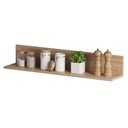 Ver imagem 6 de Prateleira Decorativa de Parede Odda MDP 100cm Bege Mercado Das Prateleiras