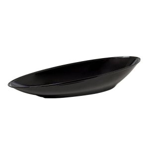 Saladeira Oval Vemplast 60Cm Profissional Cook Preta