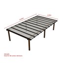 Ver imagem 5 de Kit Policarbonato Cristal 6mm 10,00m X 2,00m - Perfis Naturais
