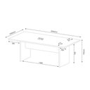 Ver imagem 4 de Mesa de Reunião Tecno Mobili - Rústico
